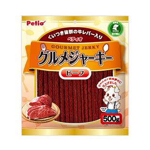 Petio派地奥牛肉条狗狗零食磨牙鸡肉棒小型犬成犬训练奖励6包
