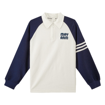 左西男童长袖t恤珠地POLO衫