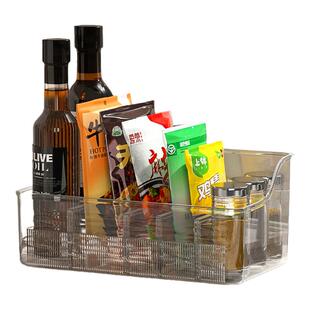 调味料收纳盒大容量分格家用袋装香料调味瓶罐台面厨房收纳置物架