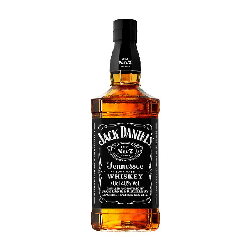 Jack Daniel's杰克丹尼洋酒威士忌700ml美国进口洋酒配可乐调酒