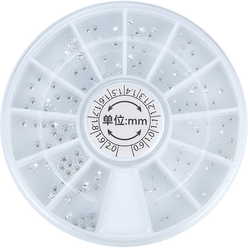 补钻小碎钻锆石配件小钻石颗粒钻石裸石碎钻粒首饰DIY配钻尖底钻