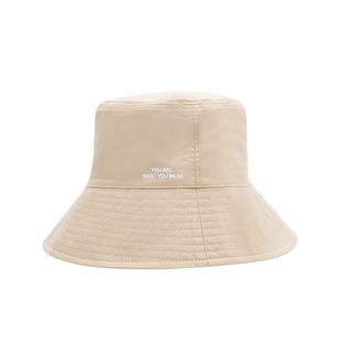 森马帽子女户外新款双面透气渔夫帽男时尚潮流精致刺绣遮阳帽情侣