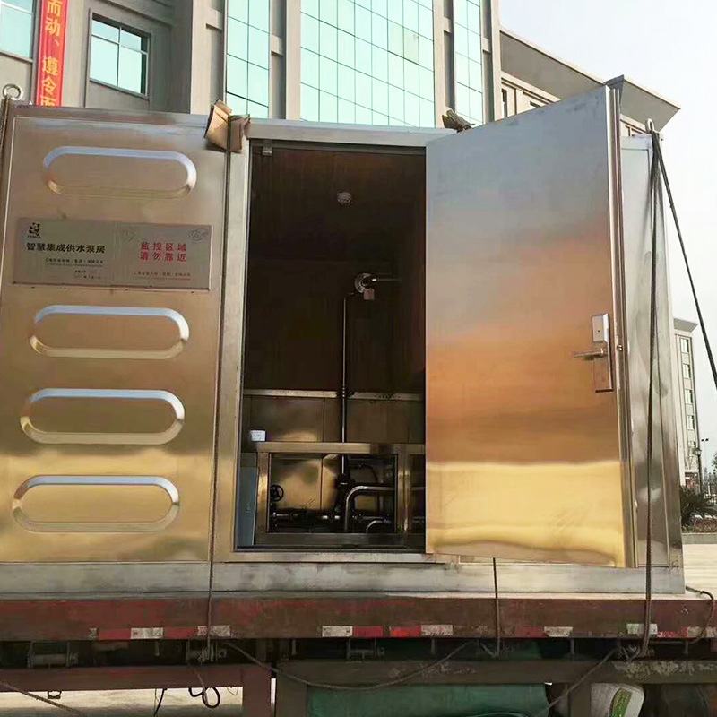 箱泵一体设备不锈钢水箱一体化集成供水泵房各种规格供水设备水箱