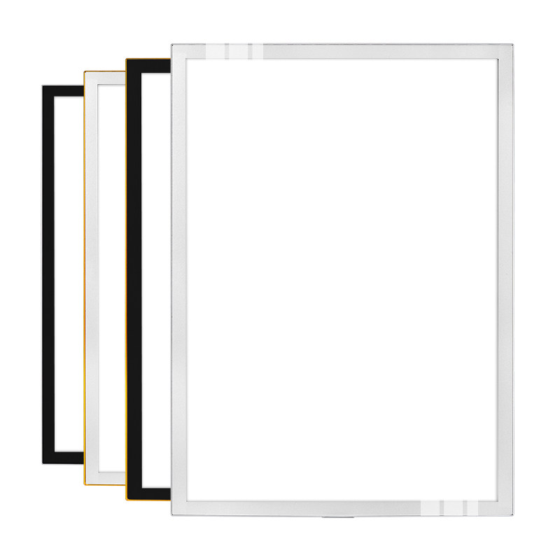 铝合金海报框电梯广告框定制亚克力相框挂墙a3磁吸展示板画框空框