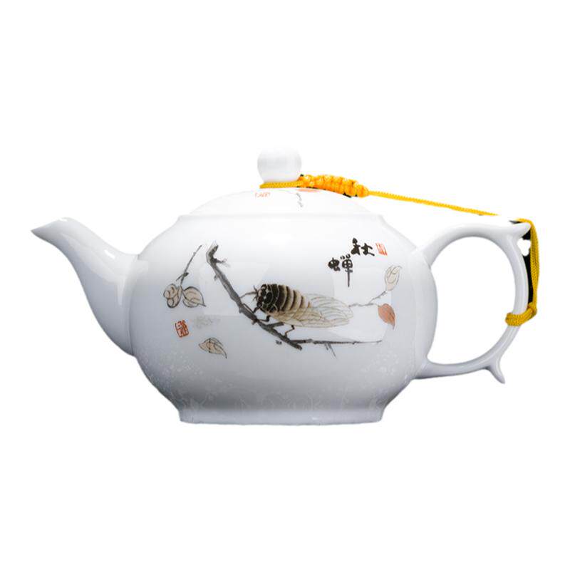 陶瓷小茶壶单壶小号功夫茶具泡茶居家小容量青花瓷薄胎景德镇正品