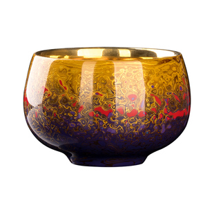 妙莲天香纯手工非遗大漆主人杯中式高档家用陶瓷茶具泡茶专用茶杯