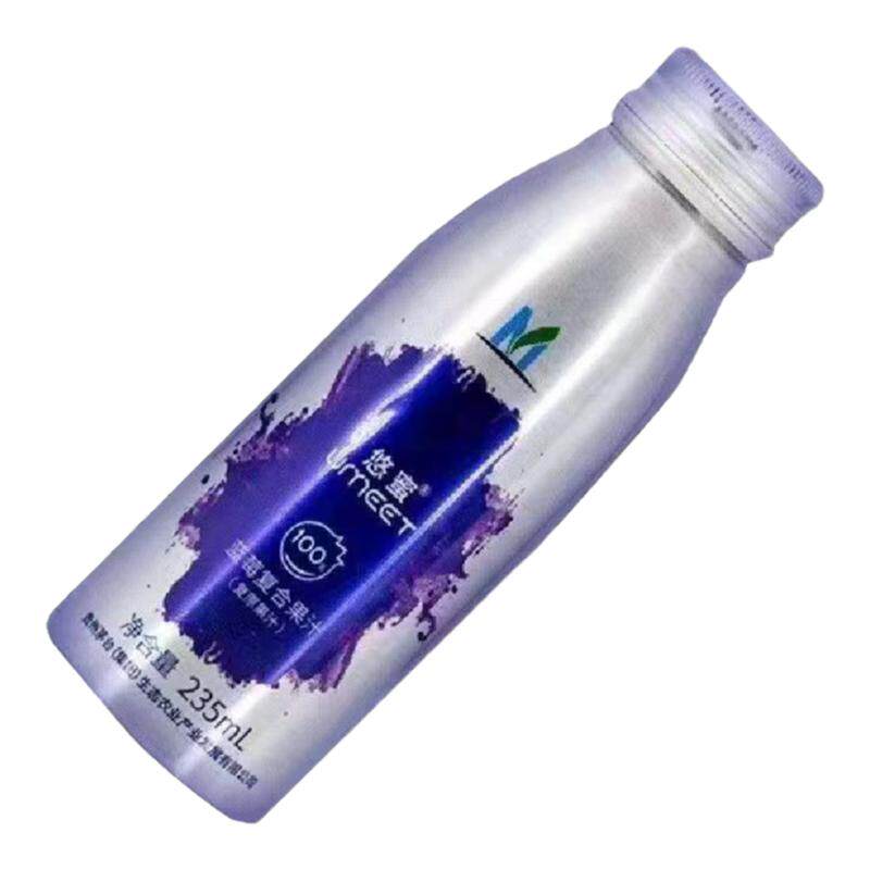 悠蜜蓝莓味复合果汁235ml10瓶装