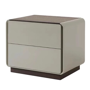 Million feel意式极简床边柜网红ins高级卧室设计师款轻奢床头柜