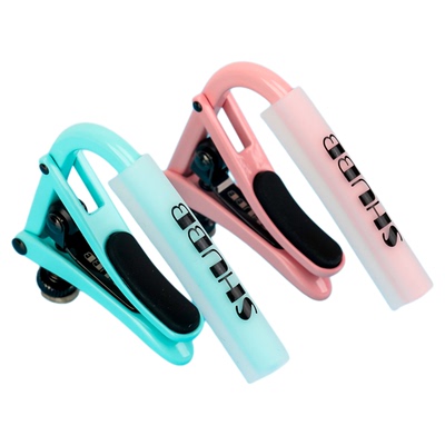 SHUBB夏伯变调夹马卡龙民谣吉他专用高级变音夹调音夹限量高颜值