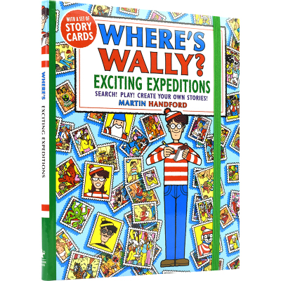 Where's Wally - Exciting Expeditions 英语趣味探险活动书 Wally 在哪儿 9-12岁 益智活动 英文原版进口儿童图书