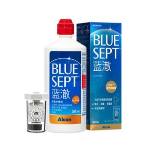 爱尔康蓝澈双氧水硬性角膜接触镜OK镜多功能护理液360ml*4中和杯