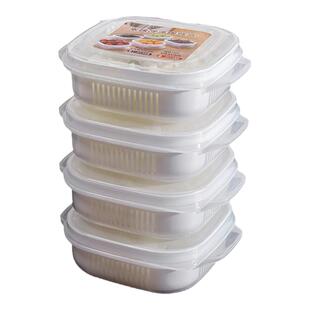 糙米饭分装冷冻盒装杂粮饭的盒子减脂餐定量小饭盒150g米饭收纳盒