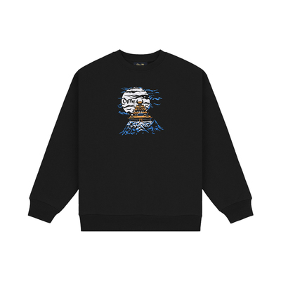 DimeMTL个性刺绣圆领卫衣