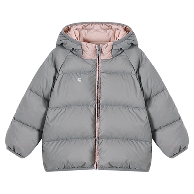 允儿妈女童户外鸿基除尘绒羽绒服