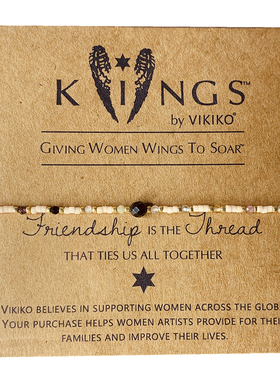 VIKIKO天然碧玺粉色可爱女生手链