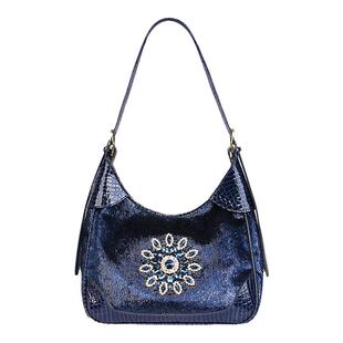 卡秀原创镶钻小众腋下包2025新款百搭休闲轻便女包特色单肩斜挎包