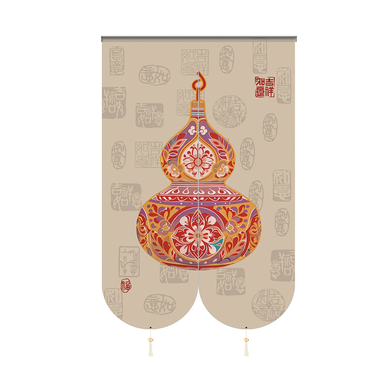 免打孔半帘卫生间隔断门帘