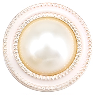 小香风珍珠水钻纽扣高端女毛衣外套精致时尚大衣衣服羊绒圆形扣子