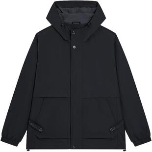 特步未来构想梭织厚外套男2025春季新款运动夹克风衣976429160238