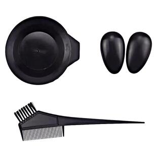 染发工具套装家用焗油染发围布披肩碗梳子耳罩一次性美发烫染用品