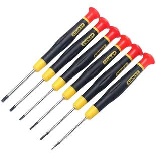 STANLEY 史丹利一字十字拆机钟表笔记本维修微型螺丝批精密螺丝刀