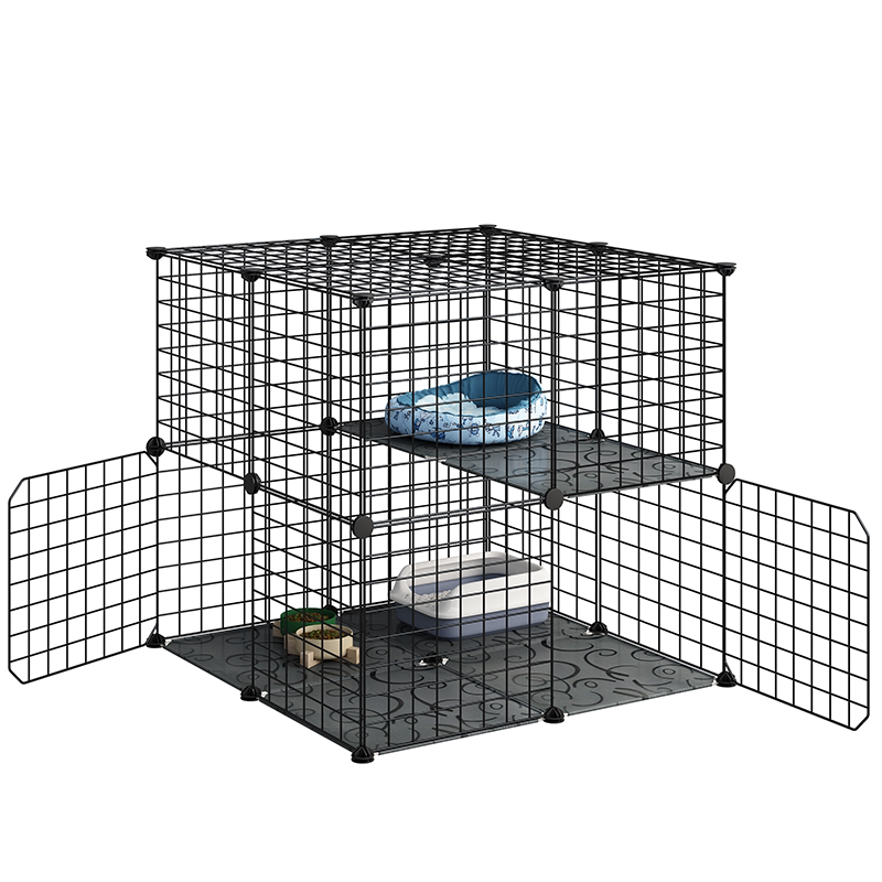 猫笼子可放猫砂盆双层猫咪用品