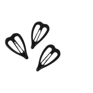 黑色气质侧边夹女前额刘海碎发夹bb夹子发卡固定头发头饰顶夹头饰