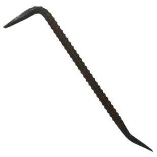 两头扁六角铝膜撬杠小撬棍木工专用特种钢翘棍铝模工具高硬度撬棒