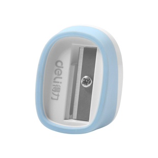 得力卷笔刀小学生专用便携式儿童铅笔洞洞笔小卷笔刀转笔刀小型削笔器铅笔刀钻笔刀绞笔旋刨手动迷你小巧文具