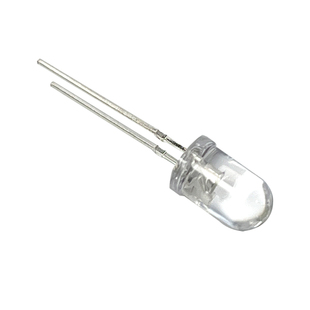 3/5mm高亮透明led灯珠 led电源指示灯白色发光二极管键盘灯珠灯泡