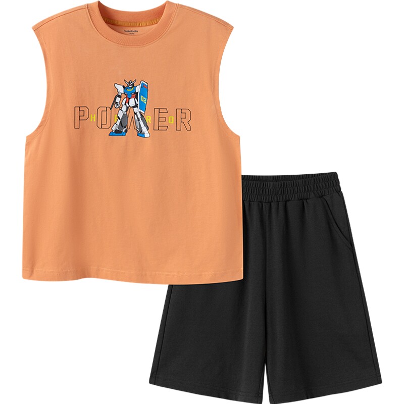 巴拉巴拉运动套装男童篮球服夏季