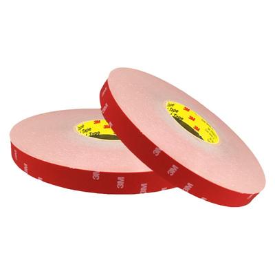 3M4229P强力双面胶  防水耐高温尾翼雨眉固定车用泡棉双面胶1MM厚