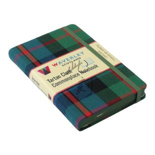 英国皇室御用Waverley韦弗利笔记本苏格兰格子呢布A6手账日记事本