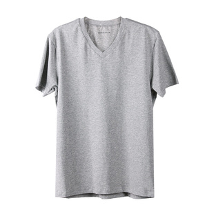 清仓特价 德国舒雅男士舒美棉纯棉透气短袖T恤夏季纯白短袖汗衫