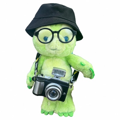 奥乐米拉olu挂件着替站姿公仔衣服挂件渔夫帽眼镜相机娃衣服饰