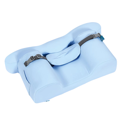 防侧睡枕头美容术后仰睡矫正睡姿固定头部成人定型枕平躺睡觉整头