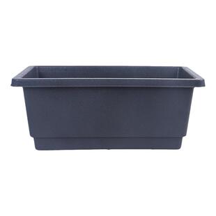 花博士霍伦种菜盆懒人盆家庭阳台种菜种花长方形种植槽钢化树脂花