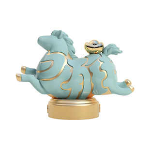 新年生肖马桌面摆件创意桌面马年吉祥物马上有钱收银台前台装饰品