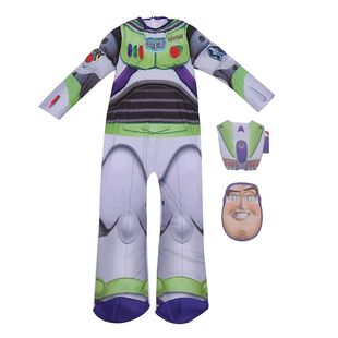 新款儿童玩具总动员巴斯光年扮演服万圣节Buzz Lightyear cos表演