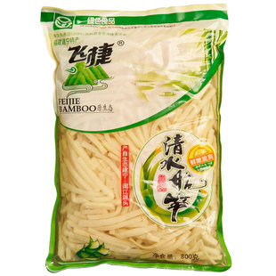 飞捷清水脆笋丝800克 新鲜春笋免切竹笋片袋装螺蛳粉酸笋鱼香肉丝