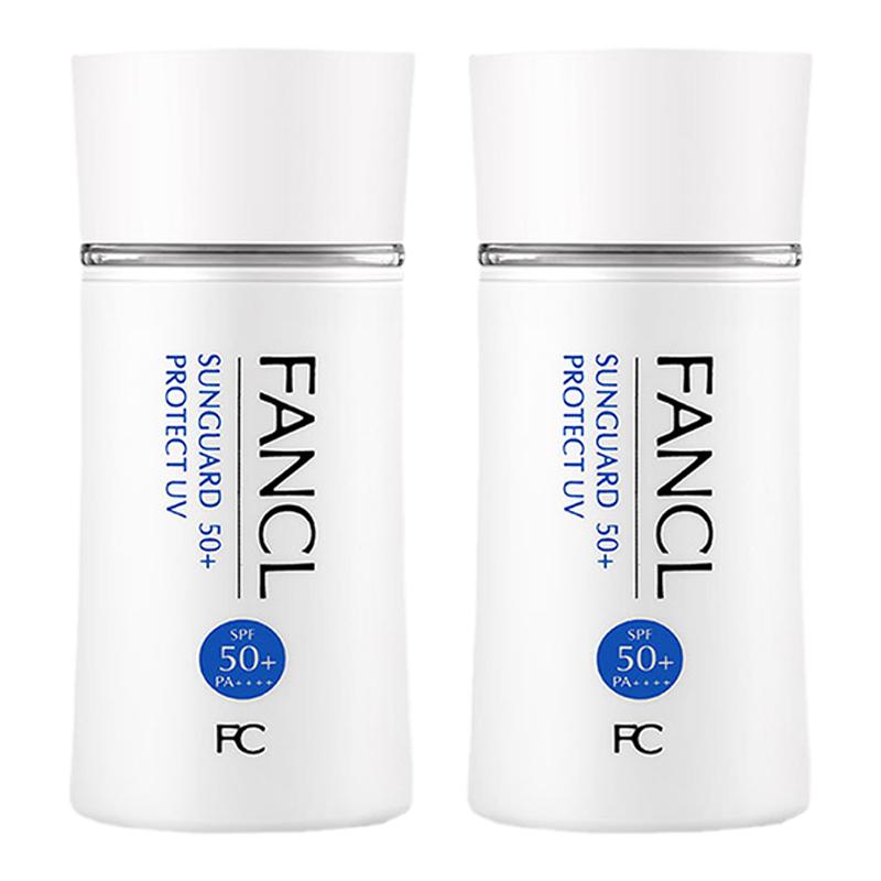 【自营】Fancl芳珂防晒霜SPF50+60ml*2隔离霜身体防晒乳物理进口