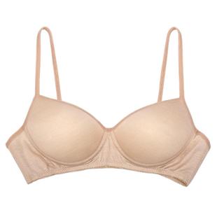 真丝文胸无钢圈桑蚕丝内衣光面春季夏季舒适柔软透气薄款乳罩胸罩