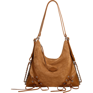 爱路喜包包hobo包女大容量大学生腋下包通勤大包女款双肩包手提包