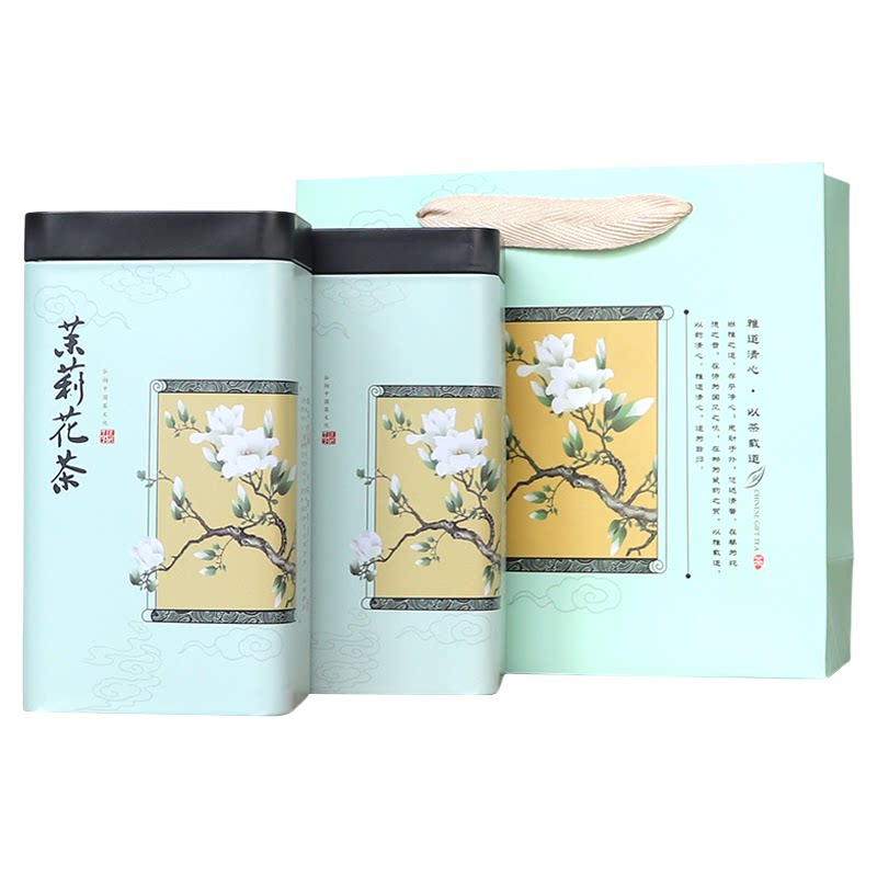 【买1发2】茉莉花茶浓香型茶叶夏季四川花茶横县绿茶500g