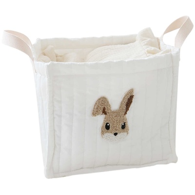 床边收纳婴儿床收纳袋ins风