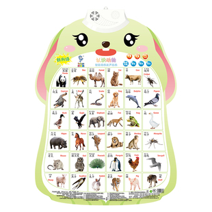 有声早教挂图宝宝识字启蒙拼音学习神器字母表墙贴幼儿园儿童玩具