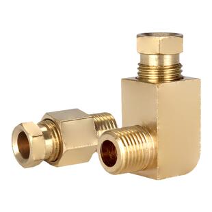 滑块油管内卡接头油嘴PD直通PL弯头润滑油路分配器铝管铜管4 6mm