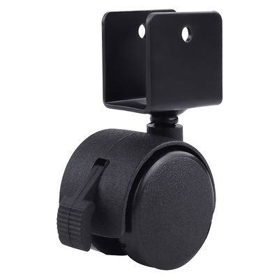 响震平板万向轮刹车家具轮