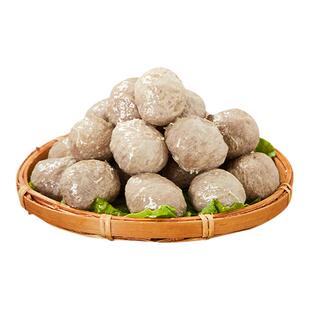 潮汕手工手打牛肉丸正宗潮州汕头无添加牛筋丸烧烤火锅食材撒尿丸