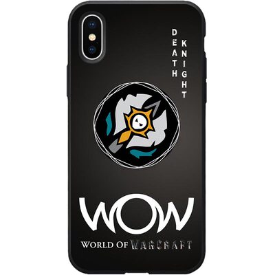死亡骑士WOW魔兽世界iPhone16适用14/12/13苹果15Pro手机壳XR磨砂XsMax全包华为/荣耀OPPO小米VIVO安卓保护壳